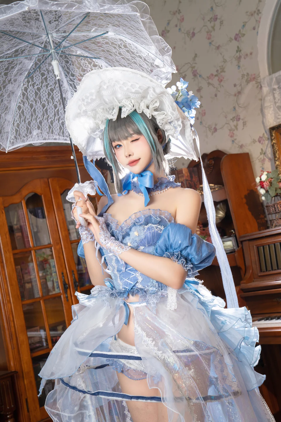 Momoko葵葵 - 柴郡本 礼服 [27P-199MB] tg@simisebaisi 【丝足阁】027.webp